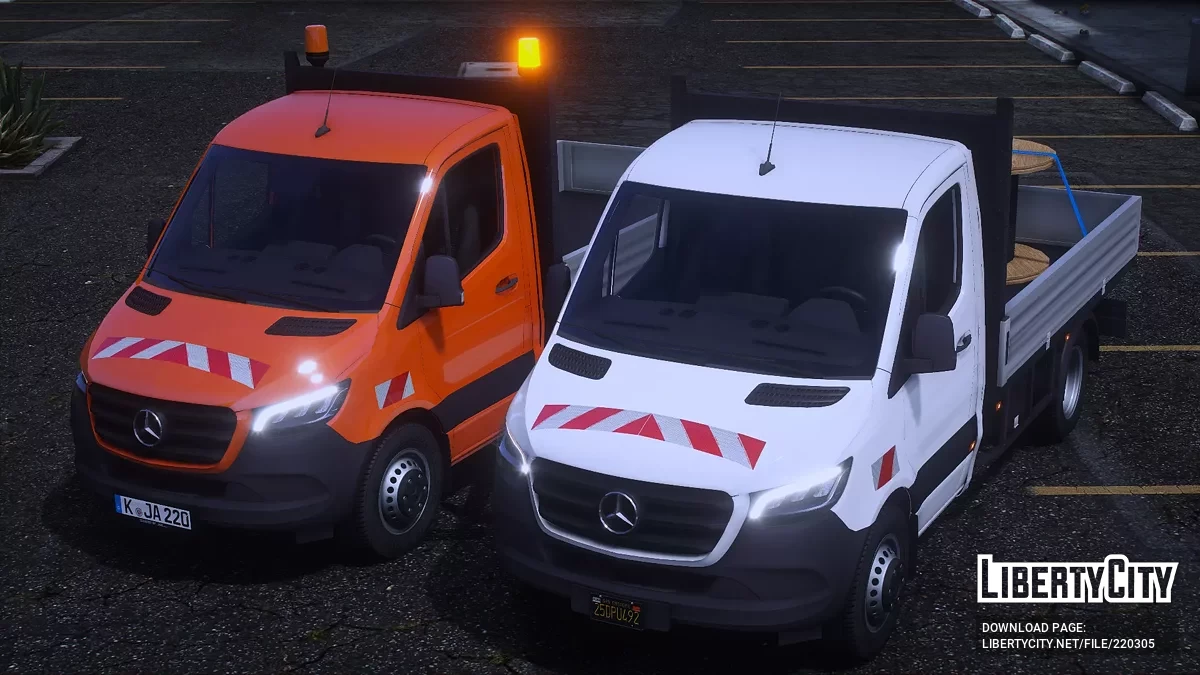 Mercedes-Benz Sprinter 2019 Pritsche / GTA 5