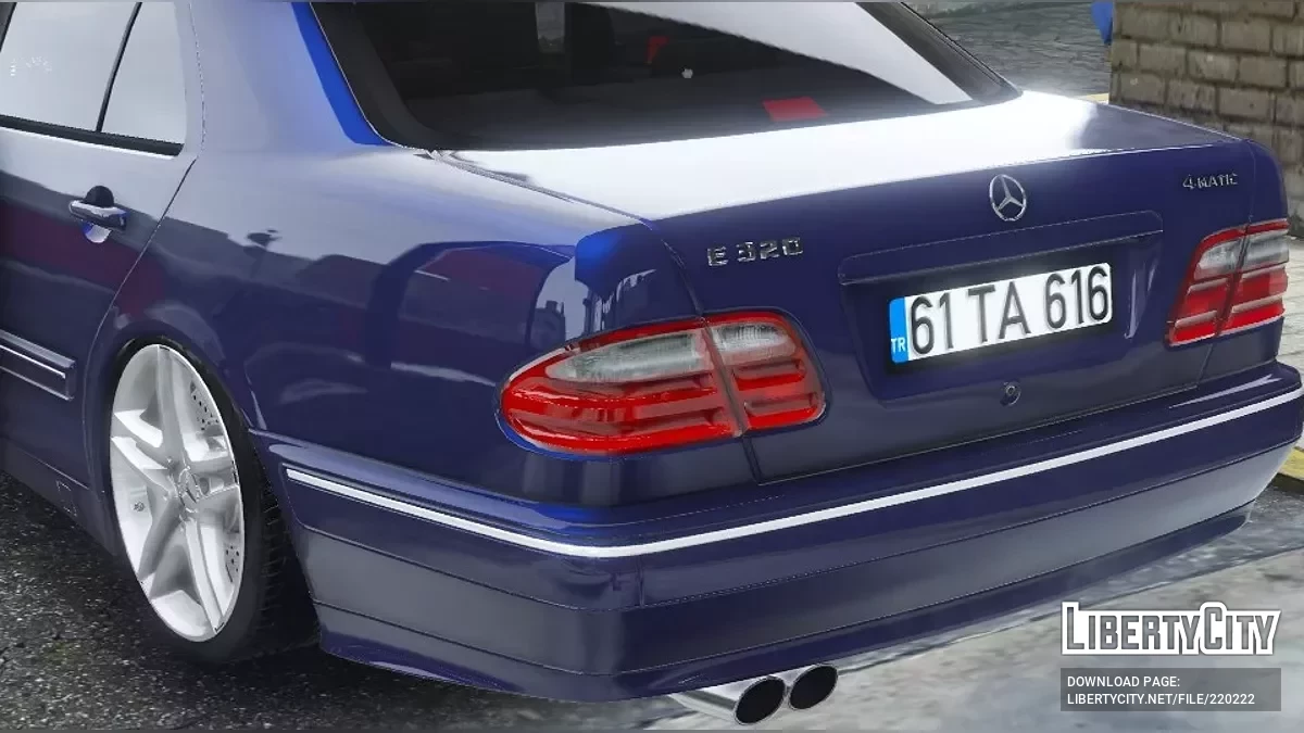 梅赛德斯奔驰W210 [Add-On/Animation] / GTA 5