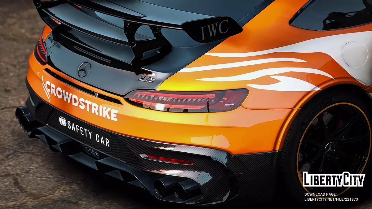 Mercedes AMG GT Black Series F1 Safety Car 2022 / جي تي أي 5