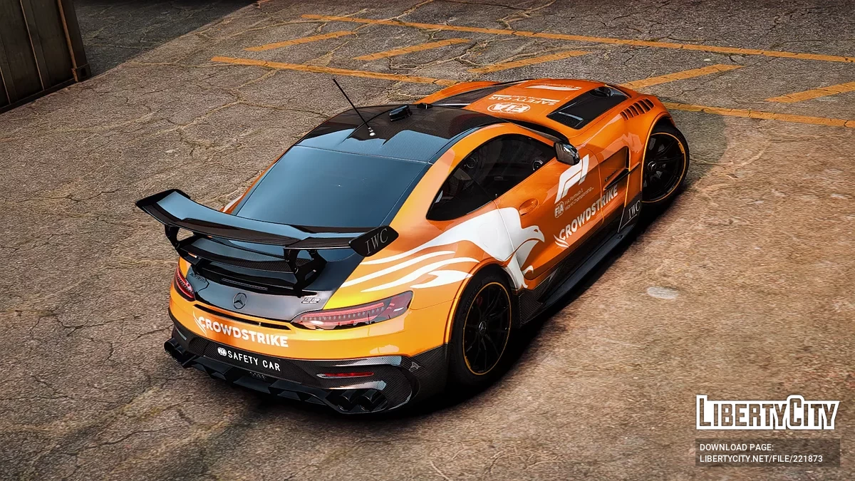 Mercedes AMG GT Black Series F1 Safety Car 2022 / جي تي أي 5