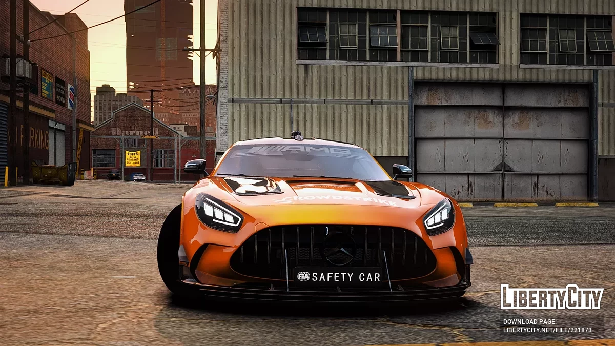 Mercedes AMG GT Black Series F1 Safety Car 2022 / جي تي أي 5