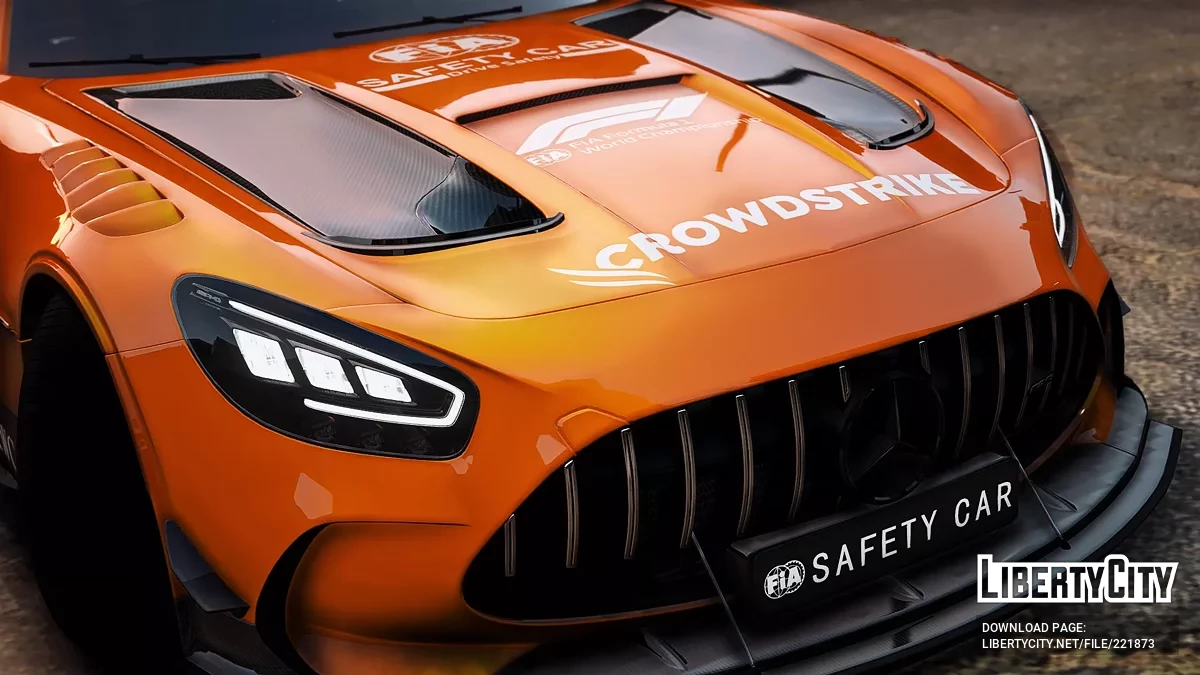 Mercedes AMG GT Black Series F1 Safety Car 2022 / جي تي أي 5