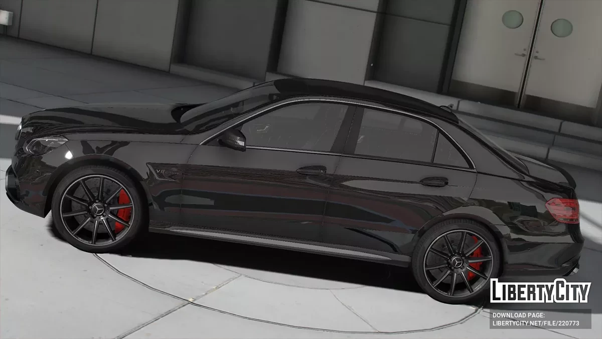 Mercedes-Benz E63AMG S 4matic Gerçek Fizik / GTA 5