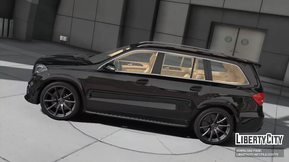 Mercedes Benz GLS63 AMG Gerçek Fizik / GTA 5
