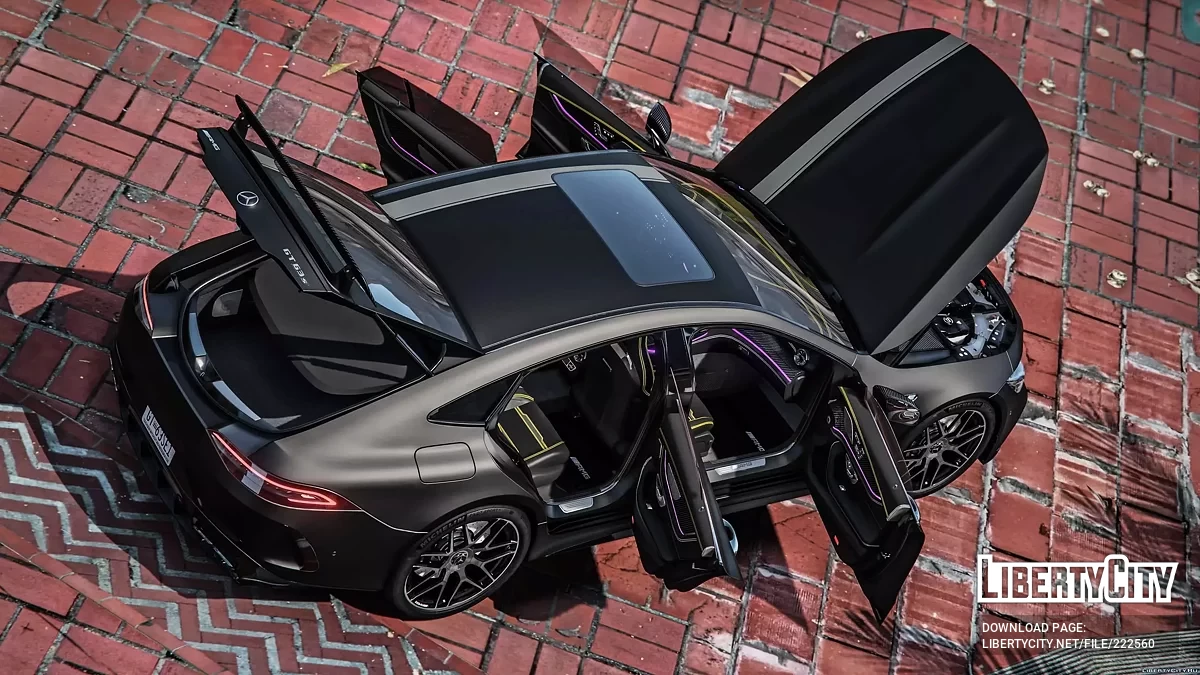 Mercedes-Benz AMG GT63 2018 [Optimized / FiveM Ready] / GTA 5