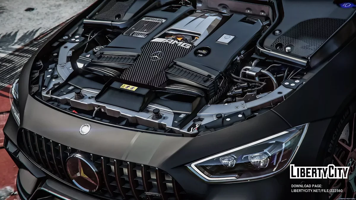 Mercedes-Benz AMG GT63 2018 [Optimized / FiveM Ready] / GTA 5