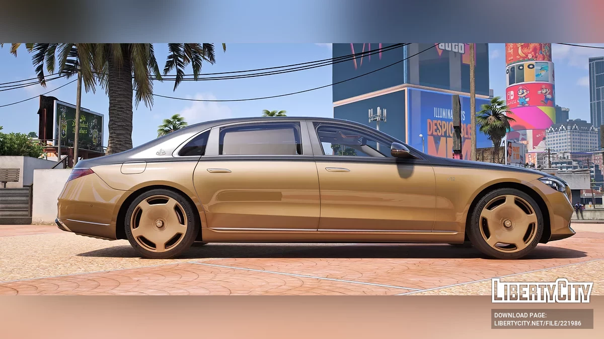 Mercedes-Benz Maybach S680 / GTA 5