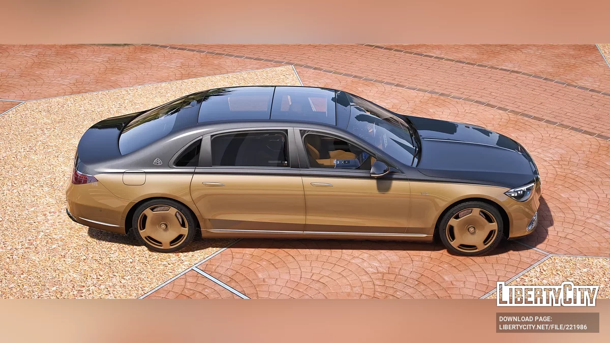 Mercedes-Benz Maybach S680 / GTA 5
