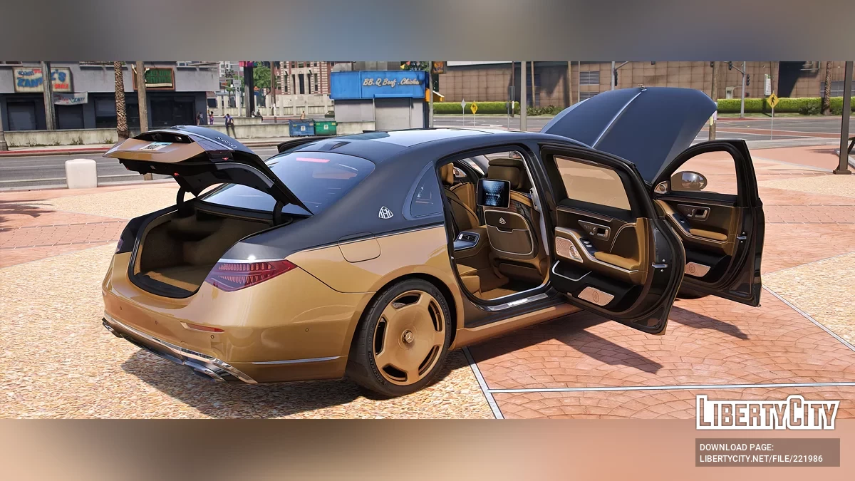 Mercedes-Benz Maybach S680 / GTA 5