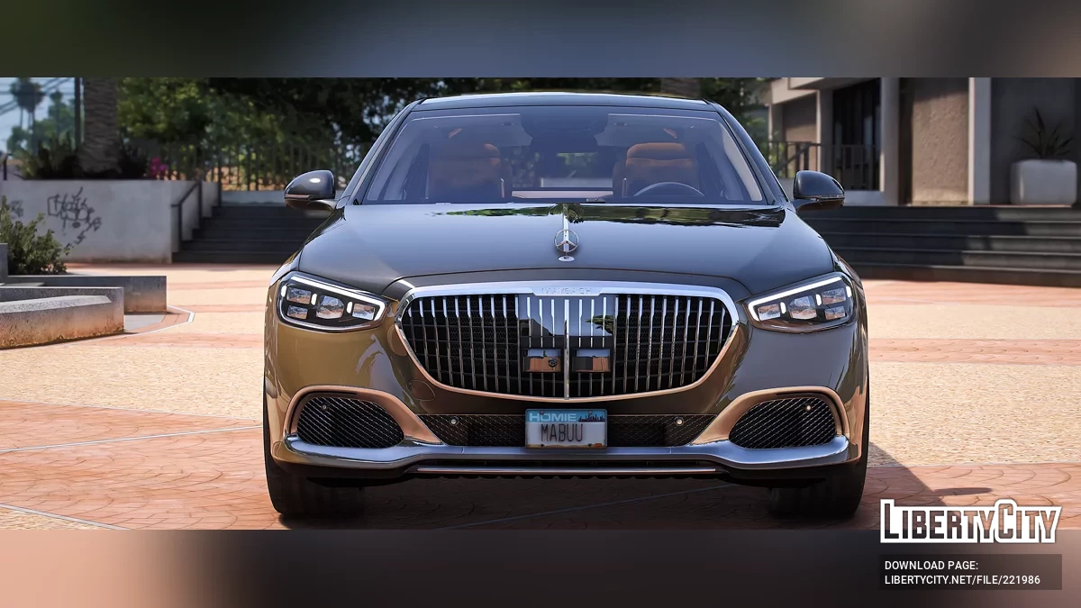 Mercedes-Benz Maybach S680 / GTA 5