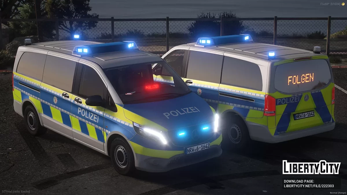 Mercedes-Benz Vito Polisi NRW / GTA 5