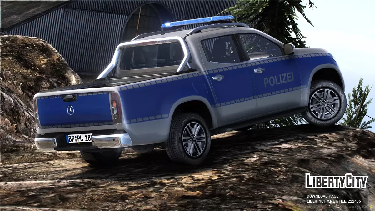 Mercedes X-Klasse Bundespolizei / GTA 5