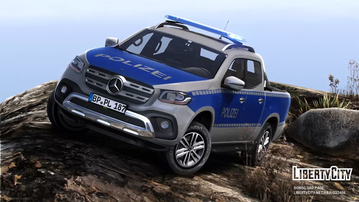 Mercedes X-Klasse Bundespolizei / GTA 5