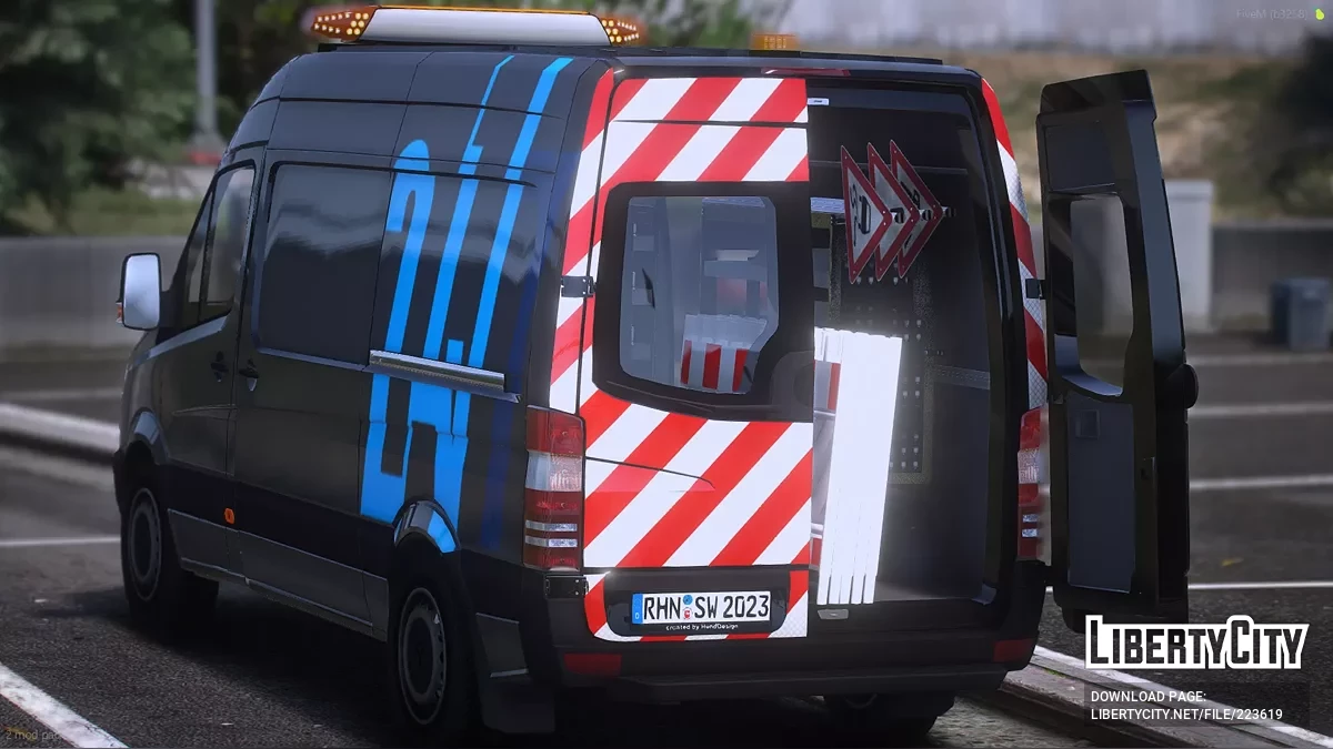 2016 Mercedes-Benz Sprinter Kurgusal Şehir Hizmetleri / GTA 5