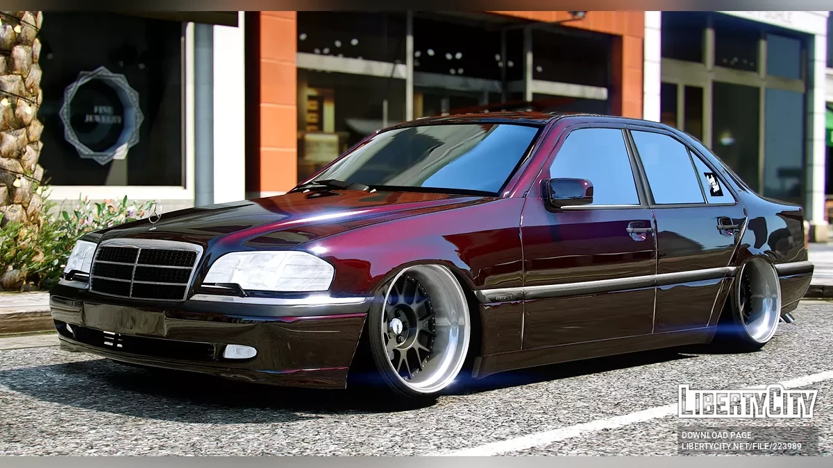 Mercedes-Benz C200 AIR Suspension / GTA 5