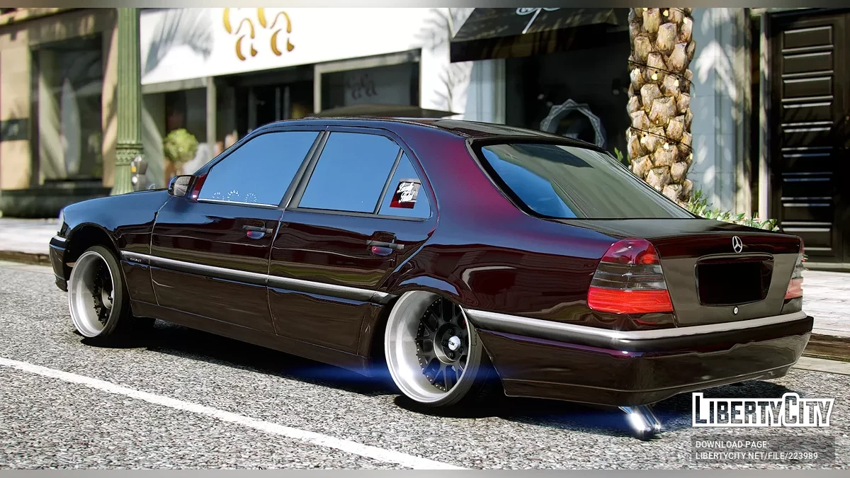 Mercedes-Benz C200 AIR Suspension / GTA 5