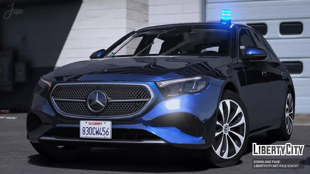 2023 مرسيدس بنز E-Klasse 220d شرطة / جي تي أي 5