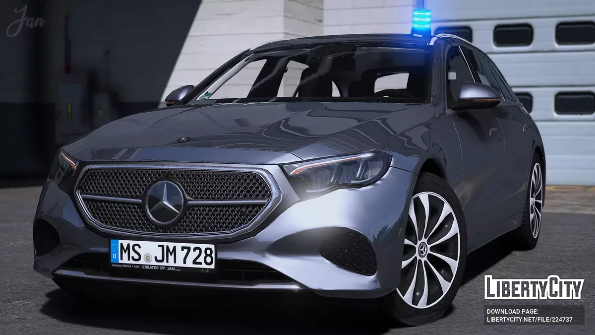 2023 مرسيدس بنز E-Klasse 220d شرطة / جي تي أي 5