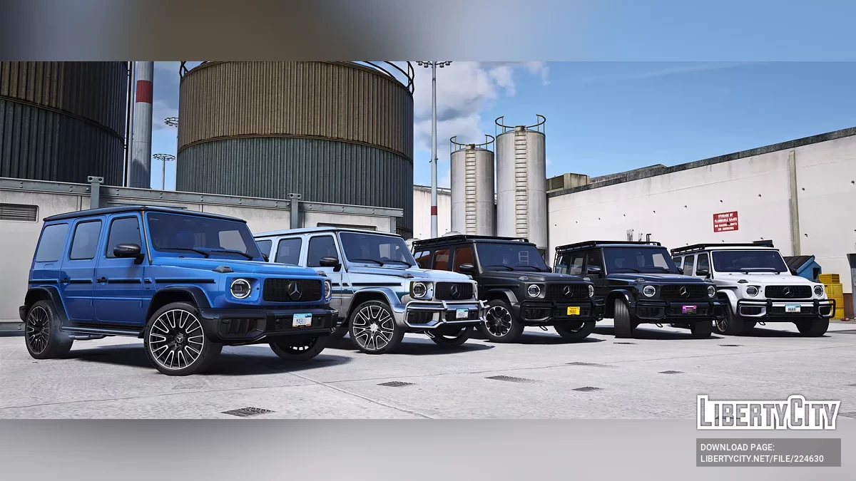 2025 Mercedes Benz AMG G63 / GTA 5