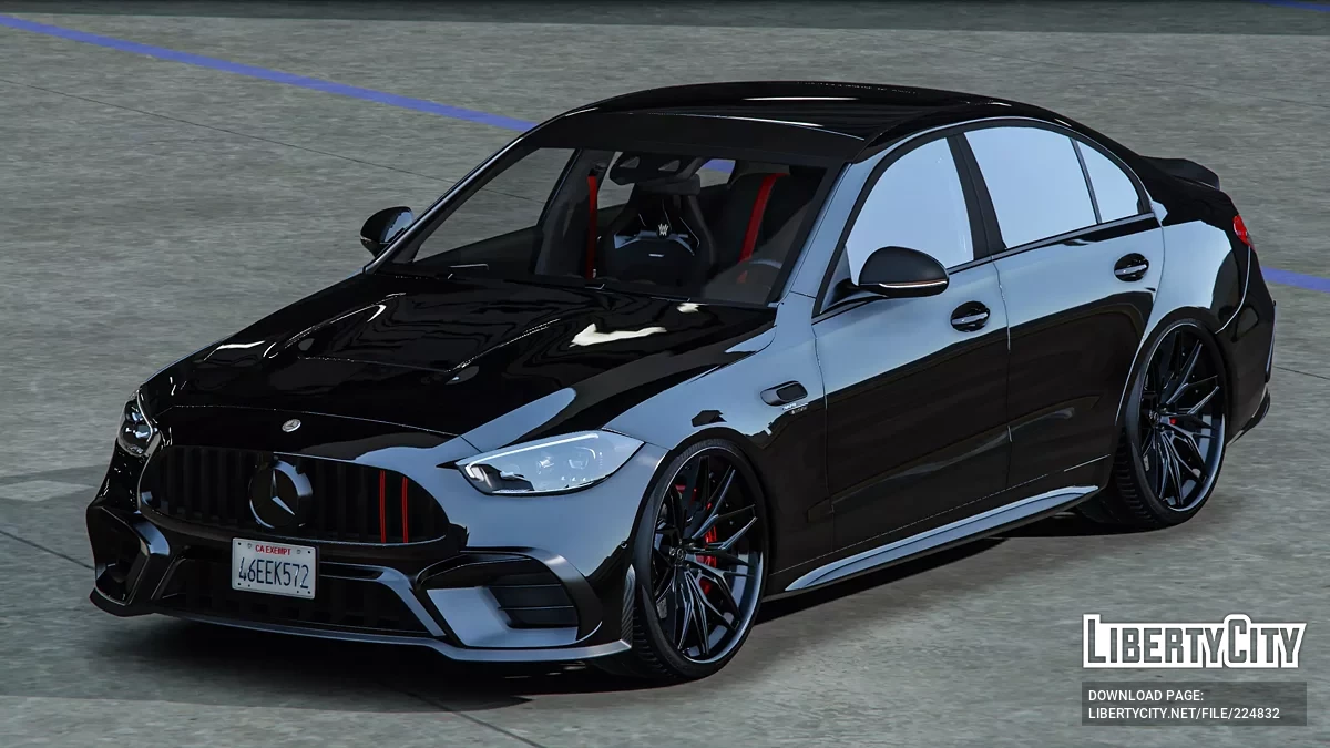 Mercedes-Benz C63S AMG PERFORMANS 2023 / GTA 5