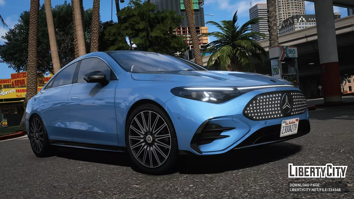 Mercedes CLA EV 2025 [Add-On / Replace | Tuning | Template | FiveM] v1.0 / GTA 5