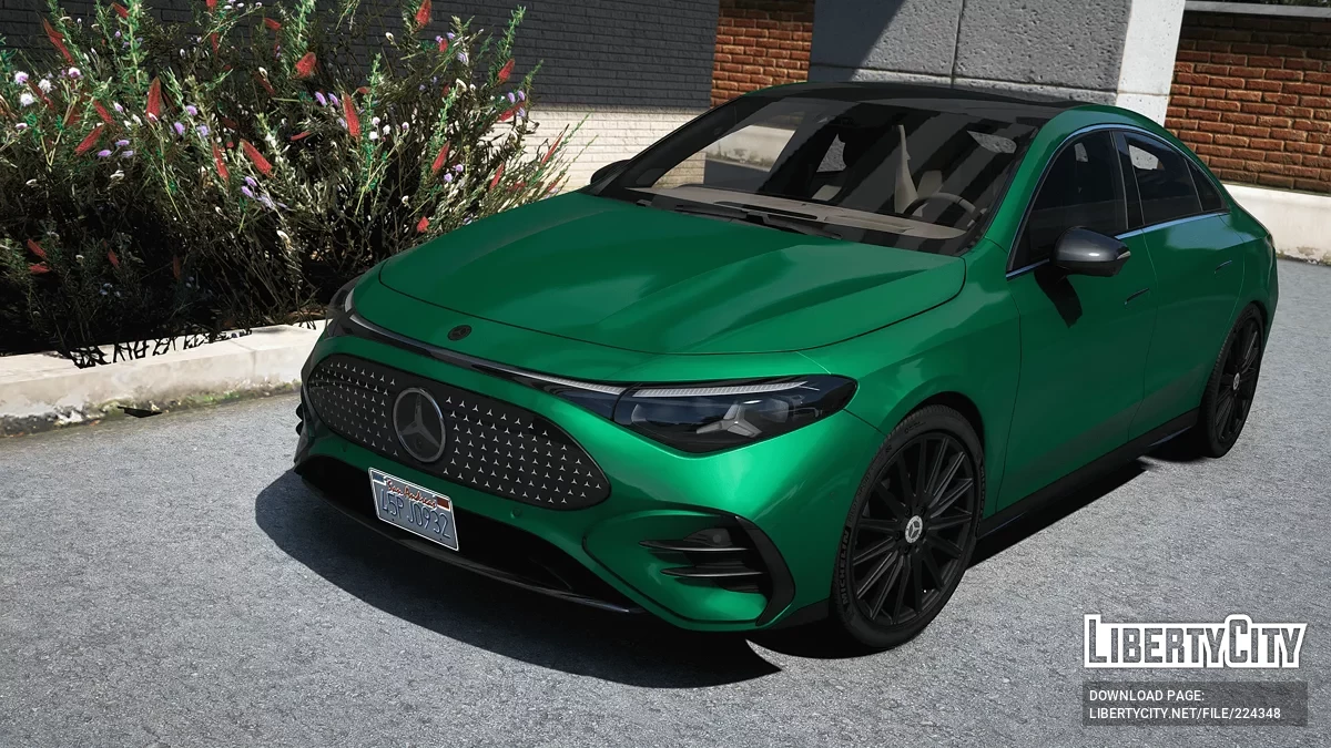 Mercedes CLA EV 2025 [Add-On / Replace | Tuning | Template | FiveM] v1.0 / GTA 5