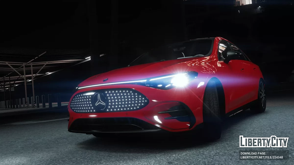 Mercedes CLA EV 2025 [Add-On / Replace | Tuning | Template | FiveM] v1.0 / GTA 5