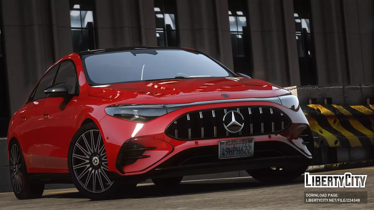 Mercedes CLA EV 2025 [Add-On / Replace | Tuning | Template | FiveM] v1.0 / GTA 5