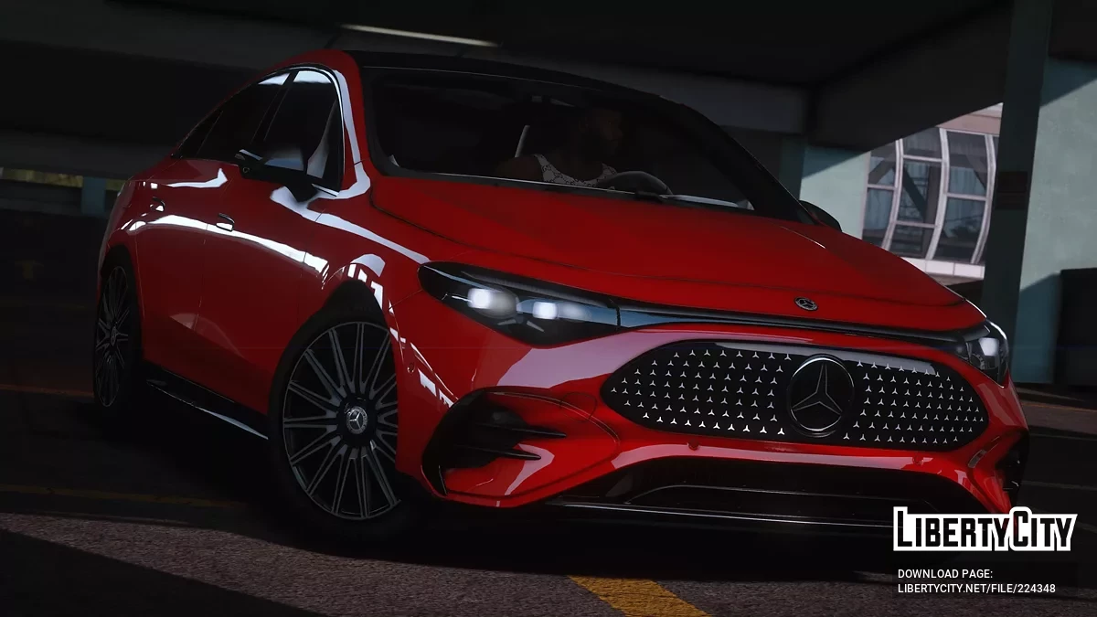 Mercedes CLA EV 2025 [Add-On / Replace | Tuning | Template | FiveM] v1.0 / GTA 5