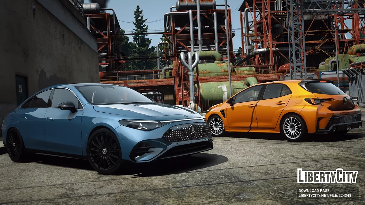 Mercedes CLA EV 2025 [Add-On / Replace | Tuning | Template | FiveM] v1.0 / GTA 5