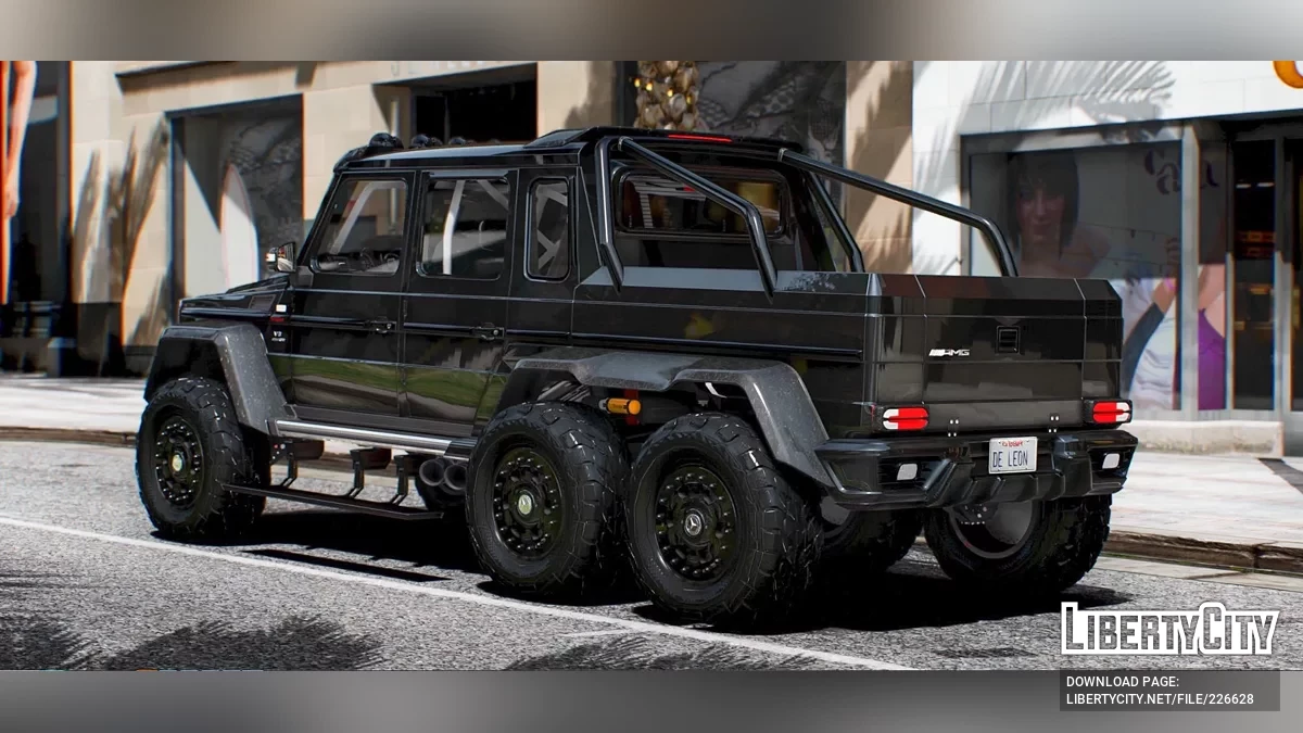 Mercedes Benz G63 AMG 6x6 Aventure Tout Terrain Brabus Mansory / GTA 5