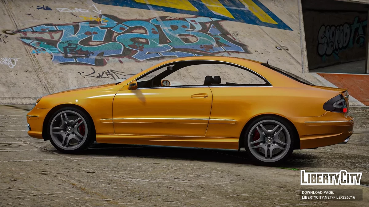 2009 梅赛德斯-AMG CLK55 (W209) / GTA 5