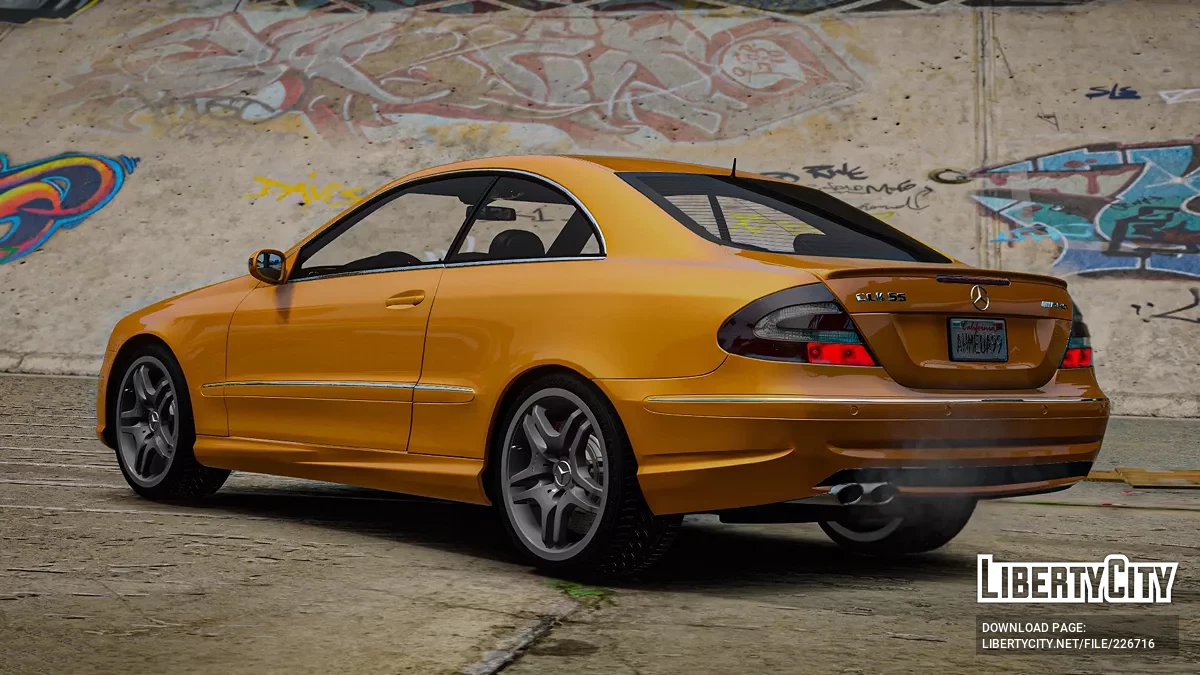 2009 梅赛德斯-AMG CLK55 (W209) / GTA 5