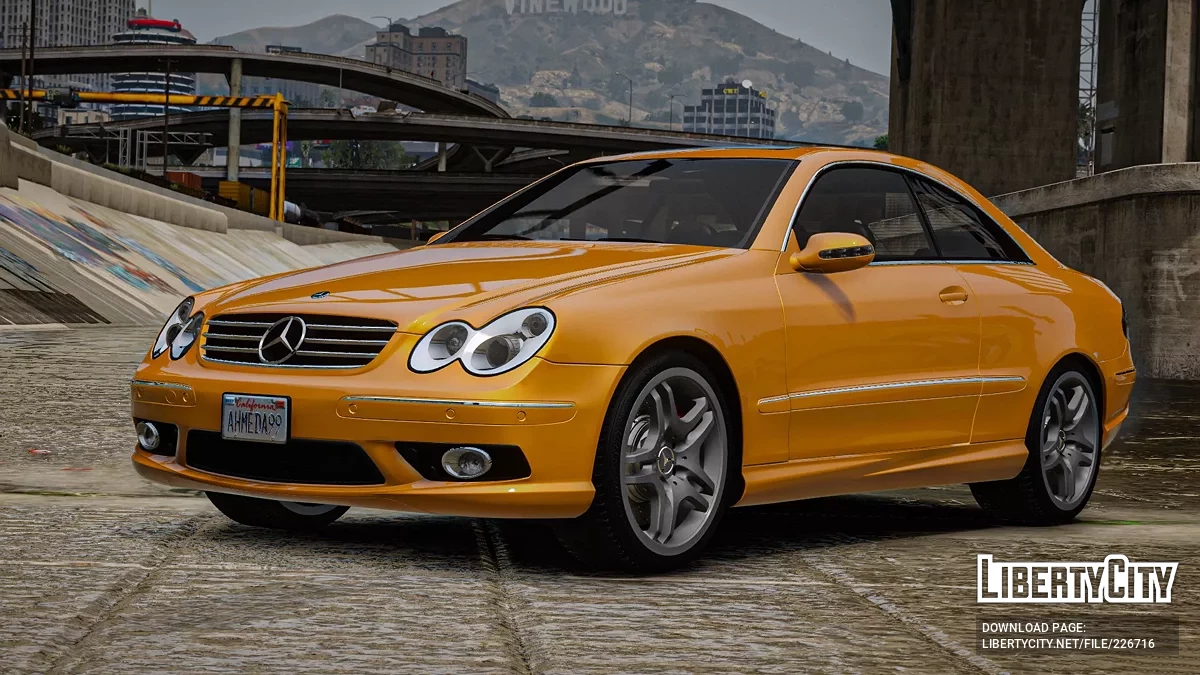 2009 梅赛德斯-AMG CLK55 (W209) / GTA 5