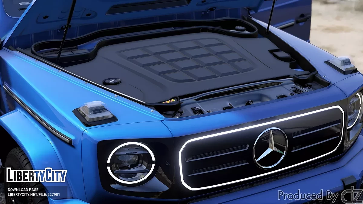 Mercedes-Benz G580 з технологією EQ 2025 / GTA 5