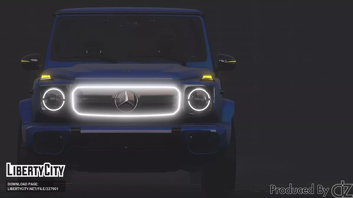 Mercedes-Benz G580 з технологією EQ 2025 / GTA 5