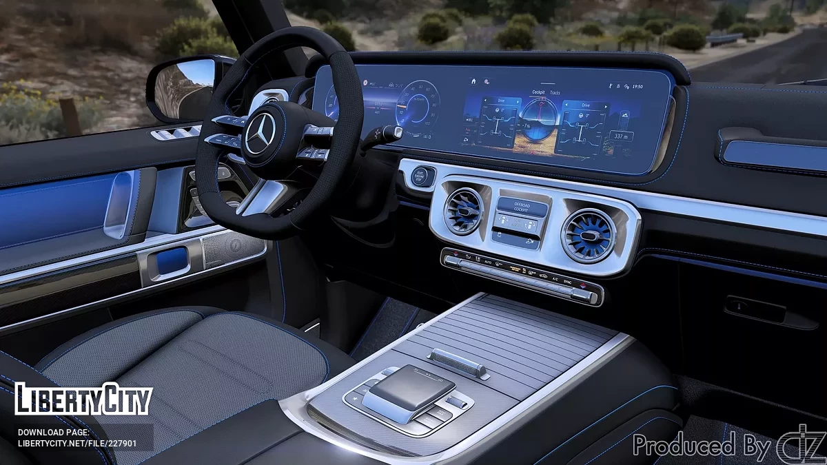 Mercedes-Benz G580 з технологією EQ 2025 / GTA 5
