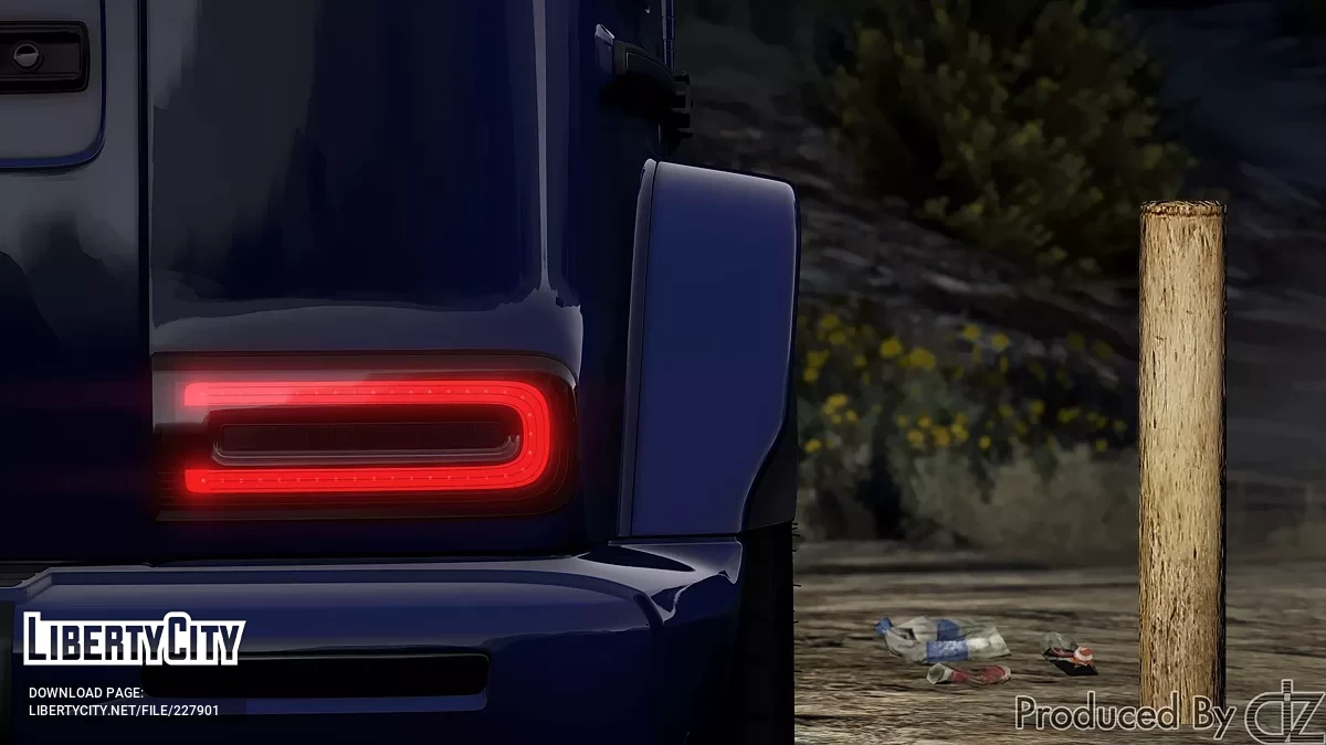 Mercedes-Benz G580 з технологією EQ 2025 / GTA 5
