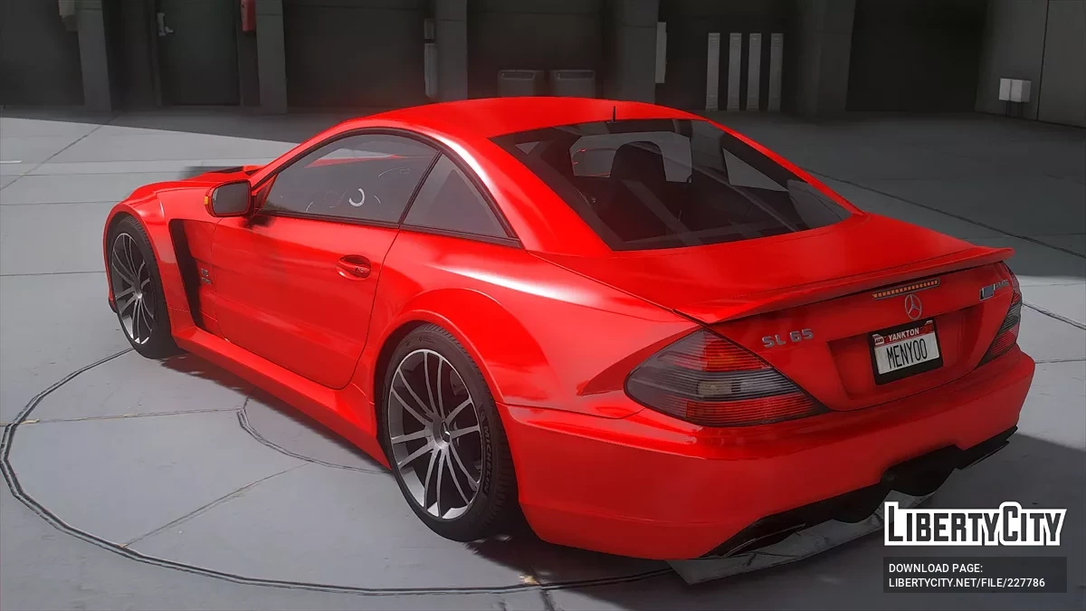 Mercedes-Benz SL 65 AMG Black Series / GTA 5