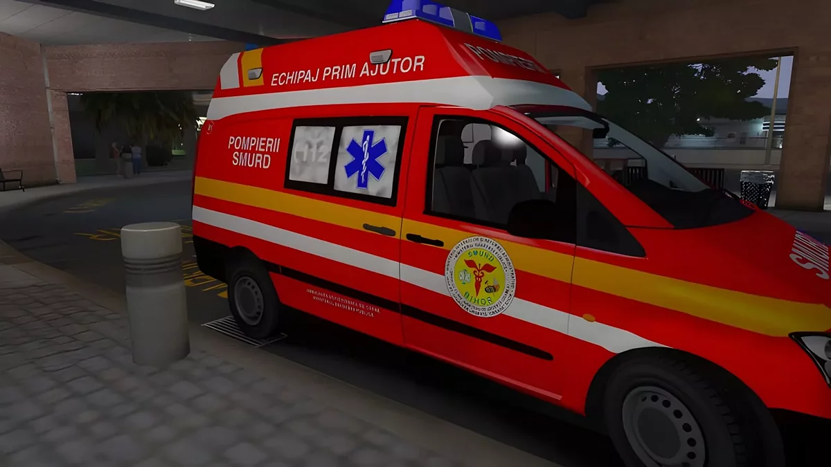 Mercedes-Benz Vito Smurd / GTA 5