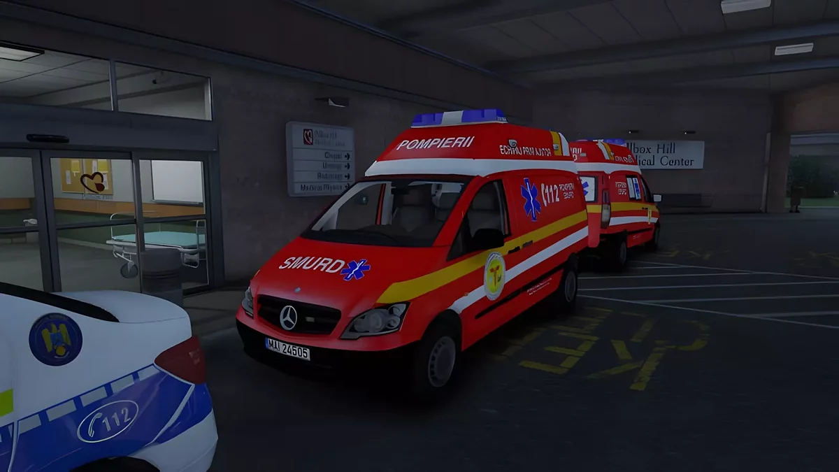 Mercedes-Benz Vito Smurd / GTA 5