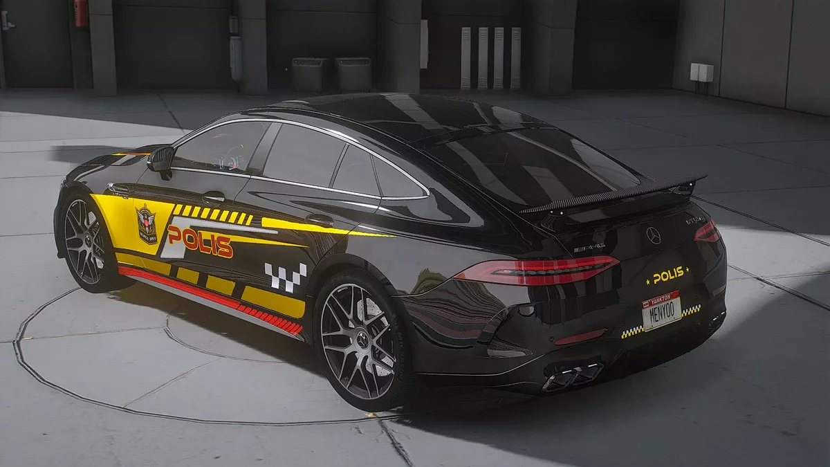 Mercedes-AMG GT Поліс Чорні Операції / GTA 5