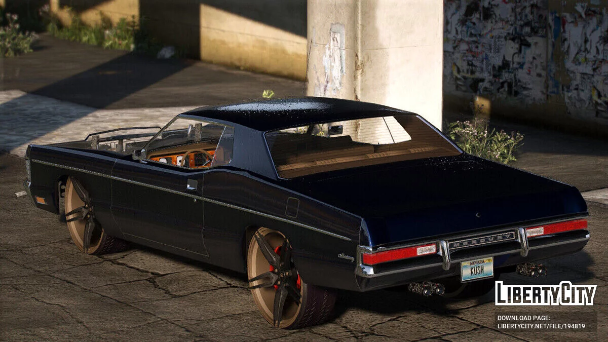 Mercury Monterey S85 V10 Заміна Подвійний Турбо RGB Вентилятори / GTA 5