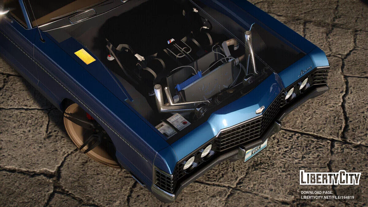 Mercury Monterey S85 V10 Заміна Подвійний Турбо RGB Вентилятори / GTA 5