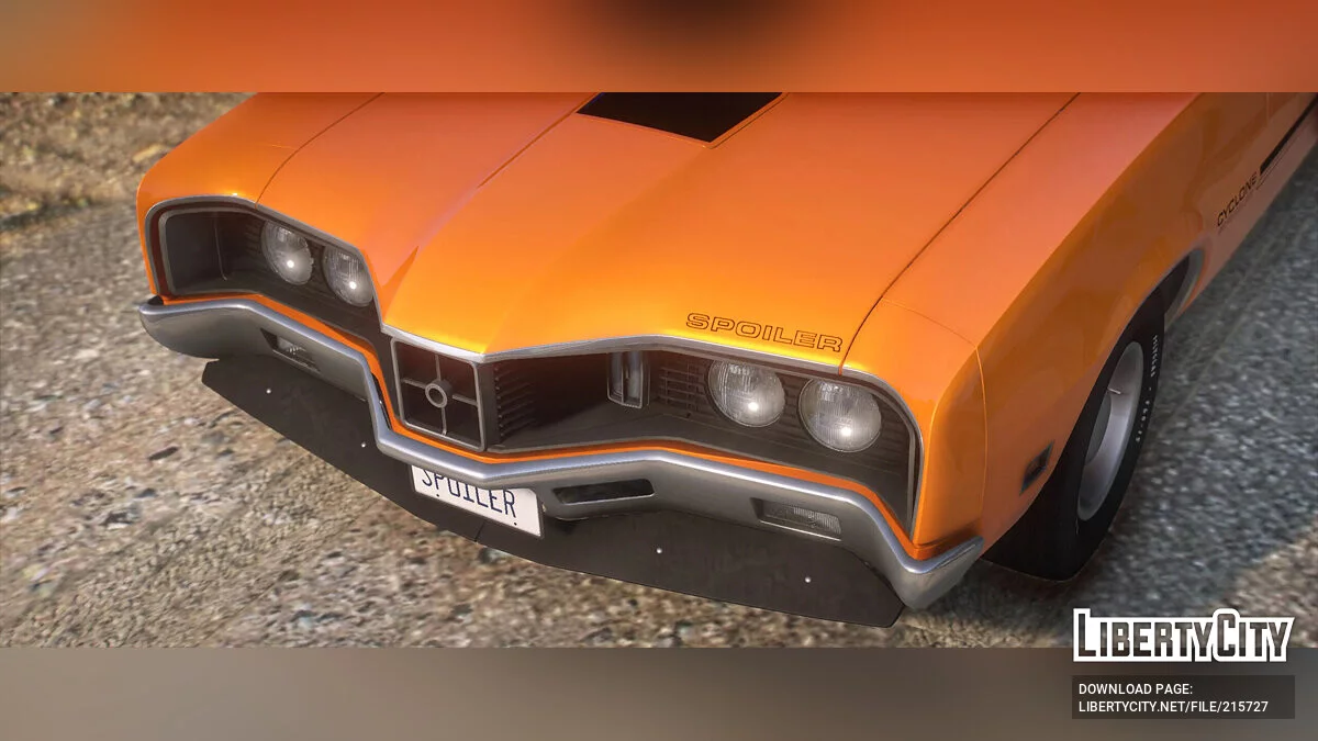 1970 Mercury Cyclone Spoiler v1.0 / جي تي أي 5
