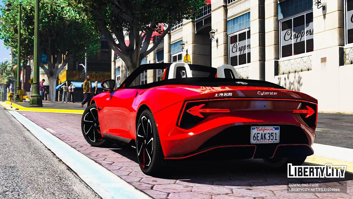 2023 MG Cyberster v1.1 / GTA 5
