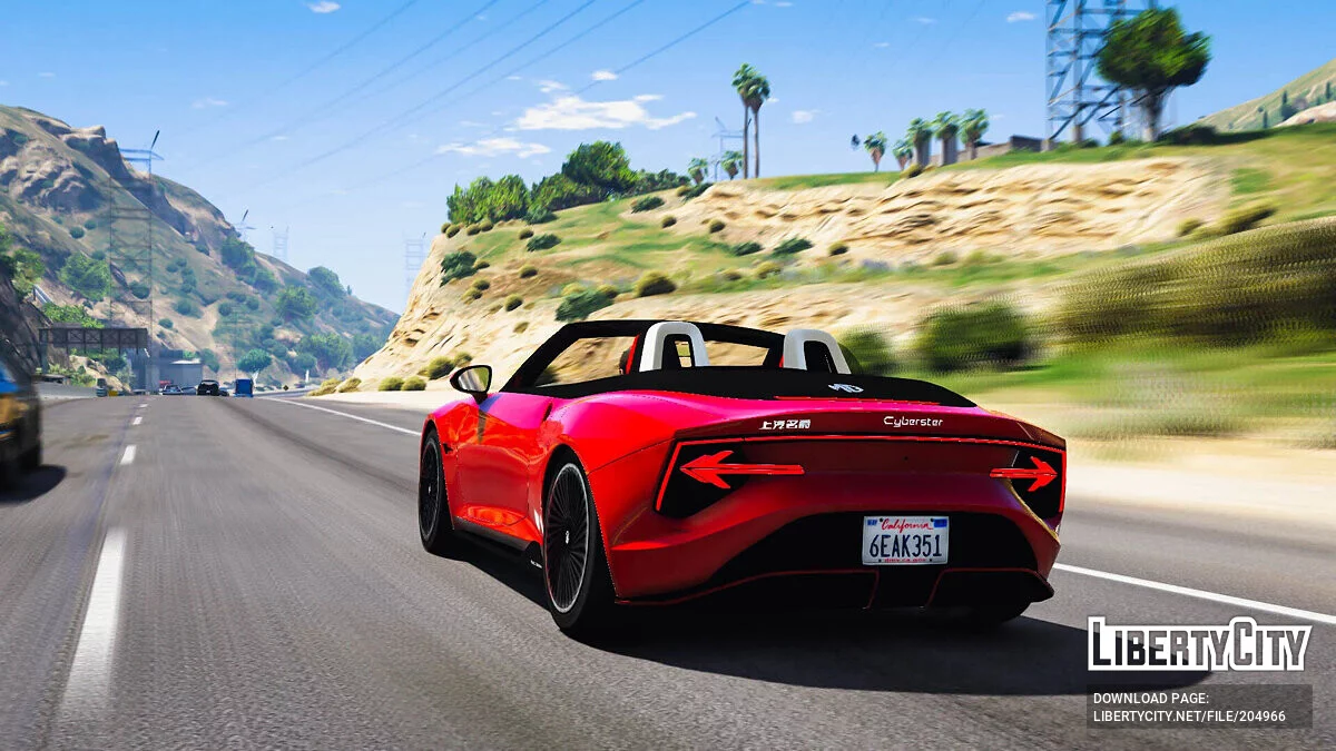 2023 MG Cyberster v1.1 / GTA 5