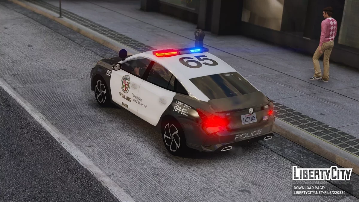 2021 MG MG5 Police Edition / GTA 5