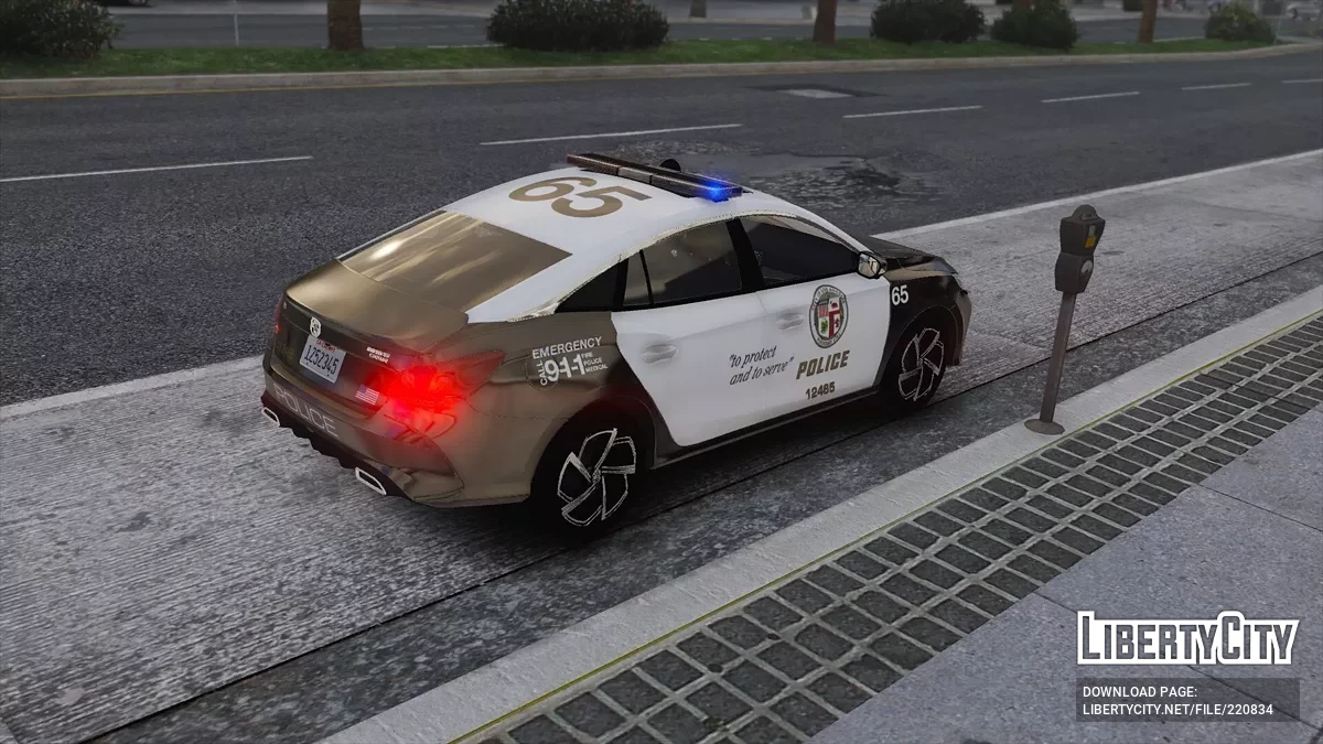 2021 MG MG5 Police Edition / GTA 5