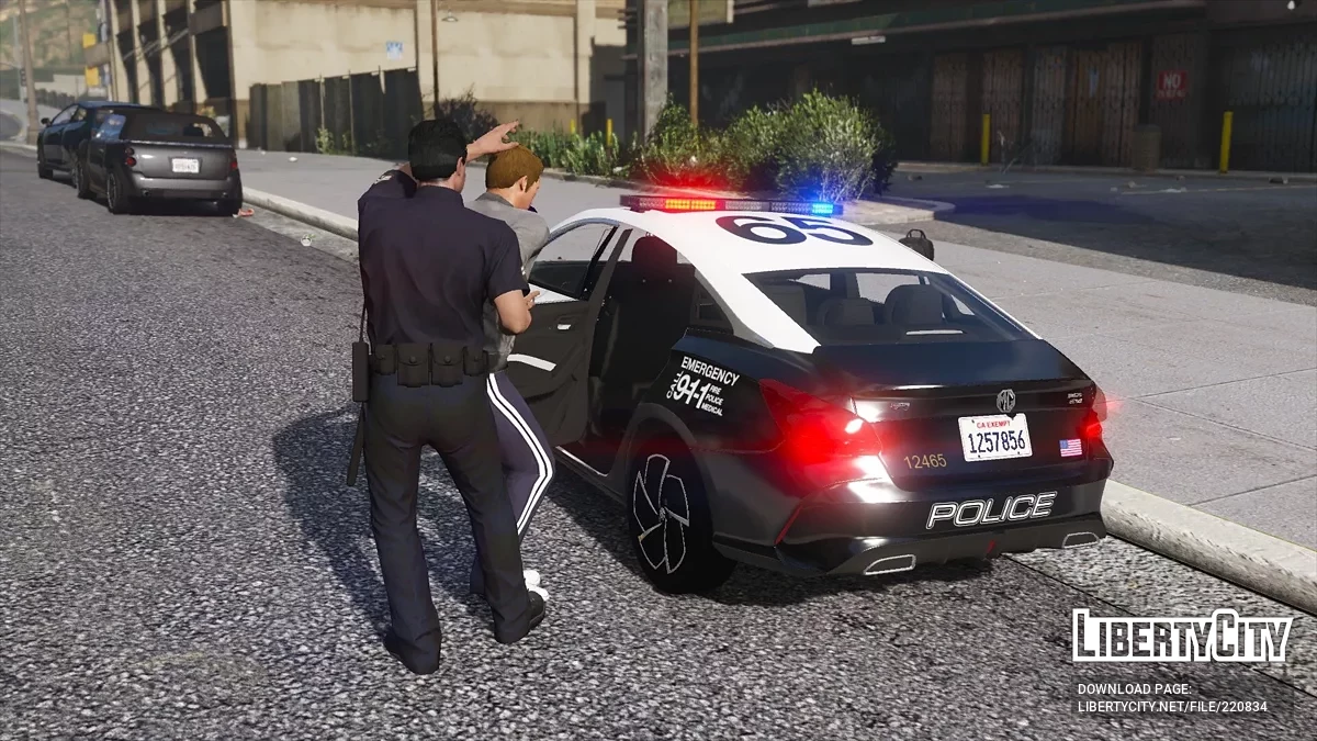 2021 MG MG5 Police Edition / GTA 5